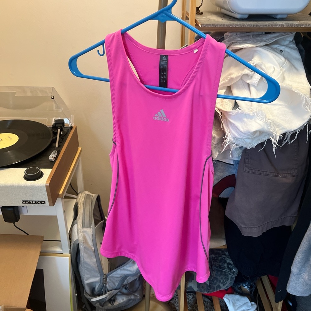 Adidas Women's Pink Tank Top